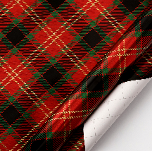 Gift Wrapping Paper- Plaid